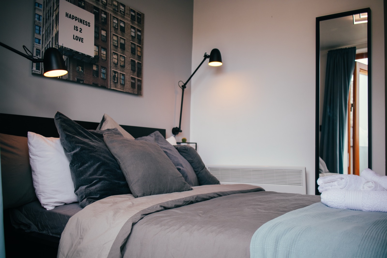 Double bedroom in our Dublin apartment